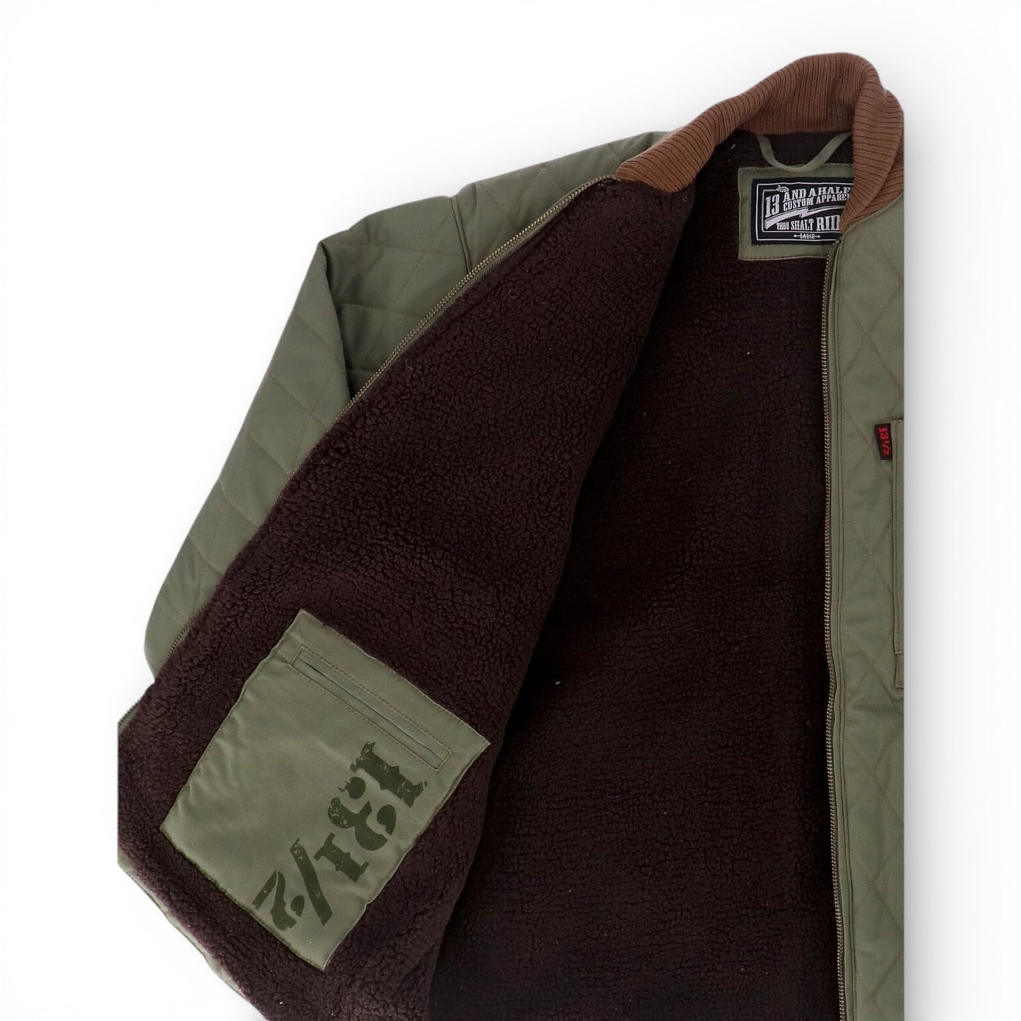 13 1/2 LONG HAUL JACKET ARMY GREEN