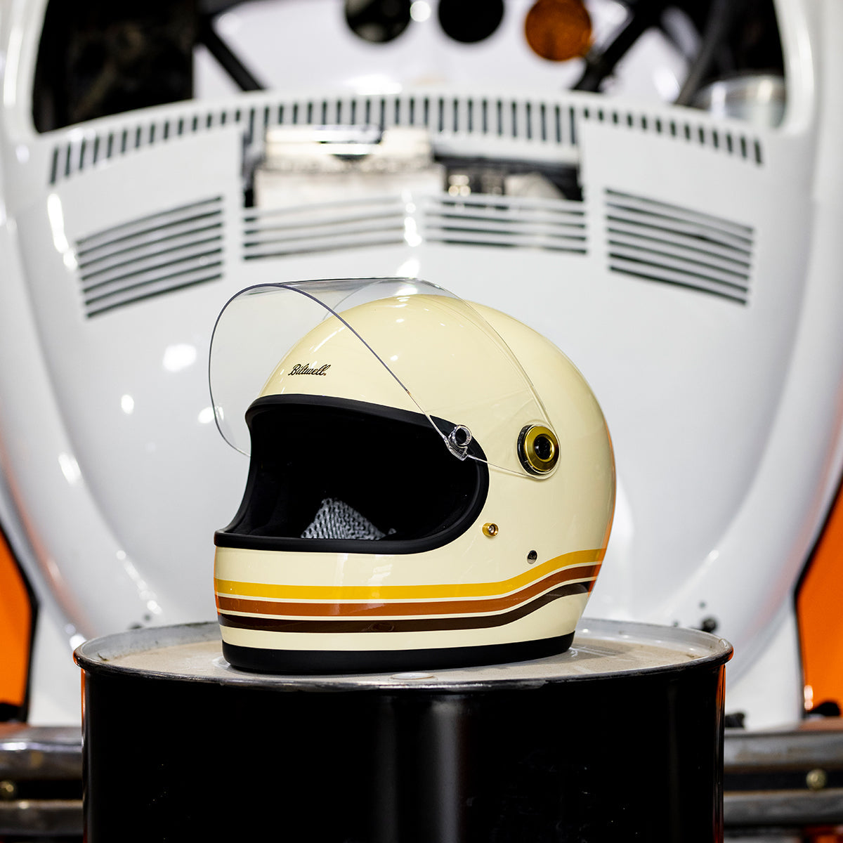 BILTWELL GRINGO S HELMET VINTAGE DESERT SPECTRUM