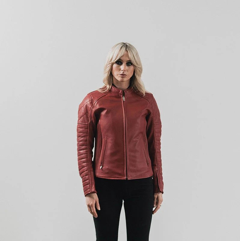 ROLAND SANDS MAYWOOD FEMALE JACKET MARASCHINO