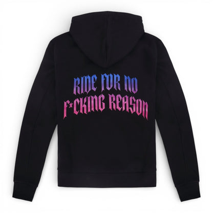 ROEG HOWARD RFNFR ZIP HOODIE BLACK