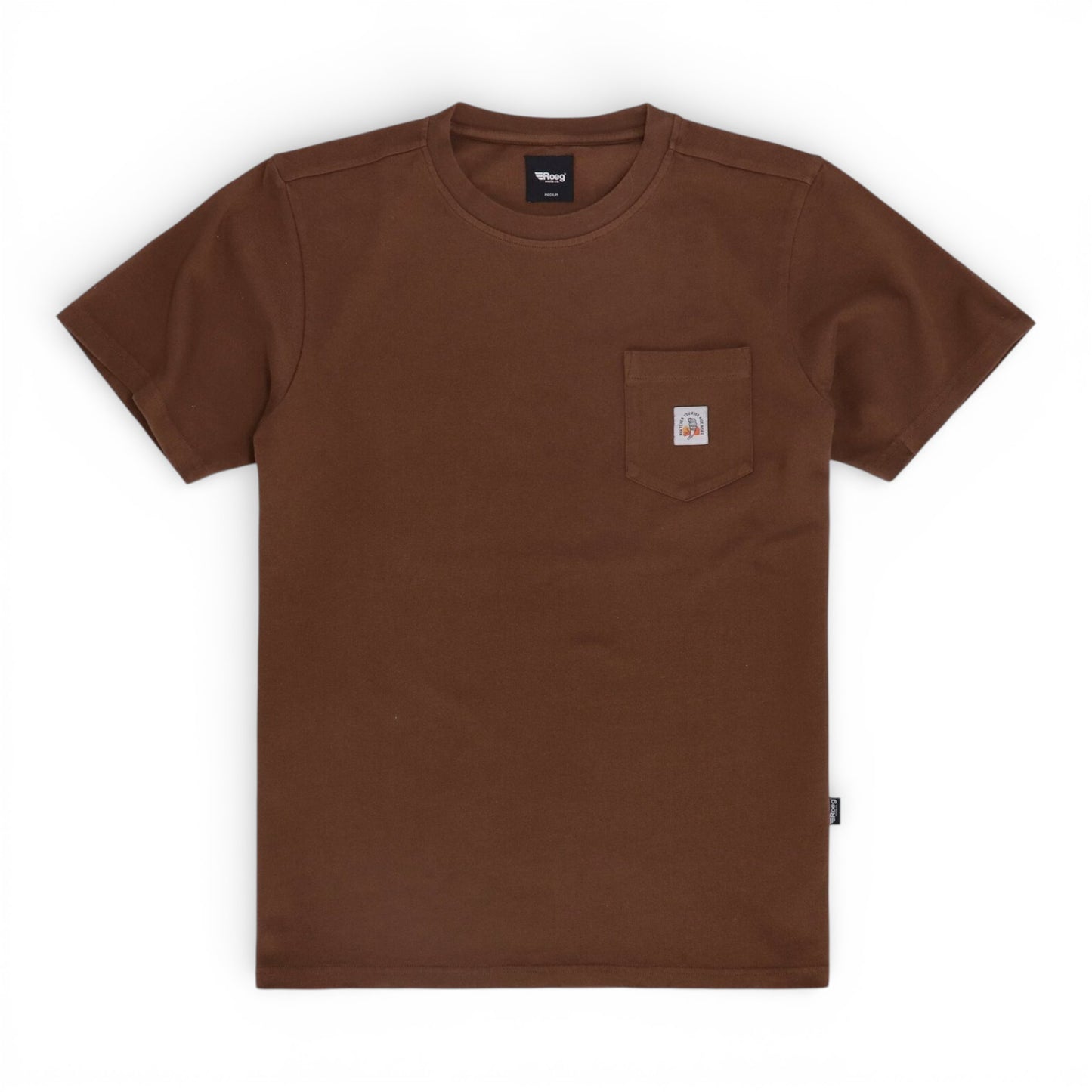 ROEG RYDER T-SHIRT BROWN