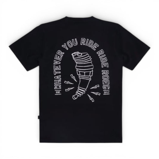 ROEG RYDER T-SHIRT BLACK
