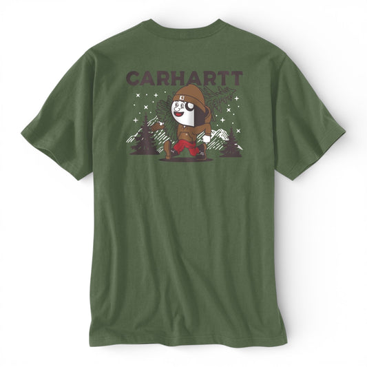 CARHARTT OUTDOOR GRAPHIC T-SHIRT OAK LEAF