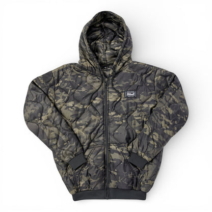 BILTWELL WOOBIE ZIP HOODIE ARMY GREEN