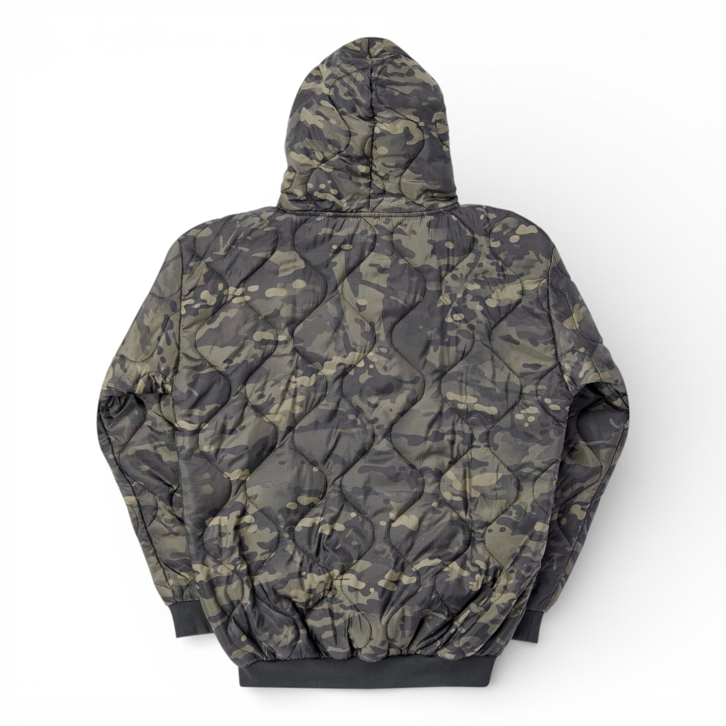BILTWELL WOOBIE ZIP HOODIE ARMY GREEN