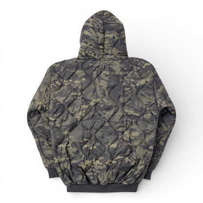 BILTWELL WOOBIE ZIP HOODIE ARMY GREEN