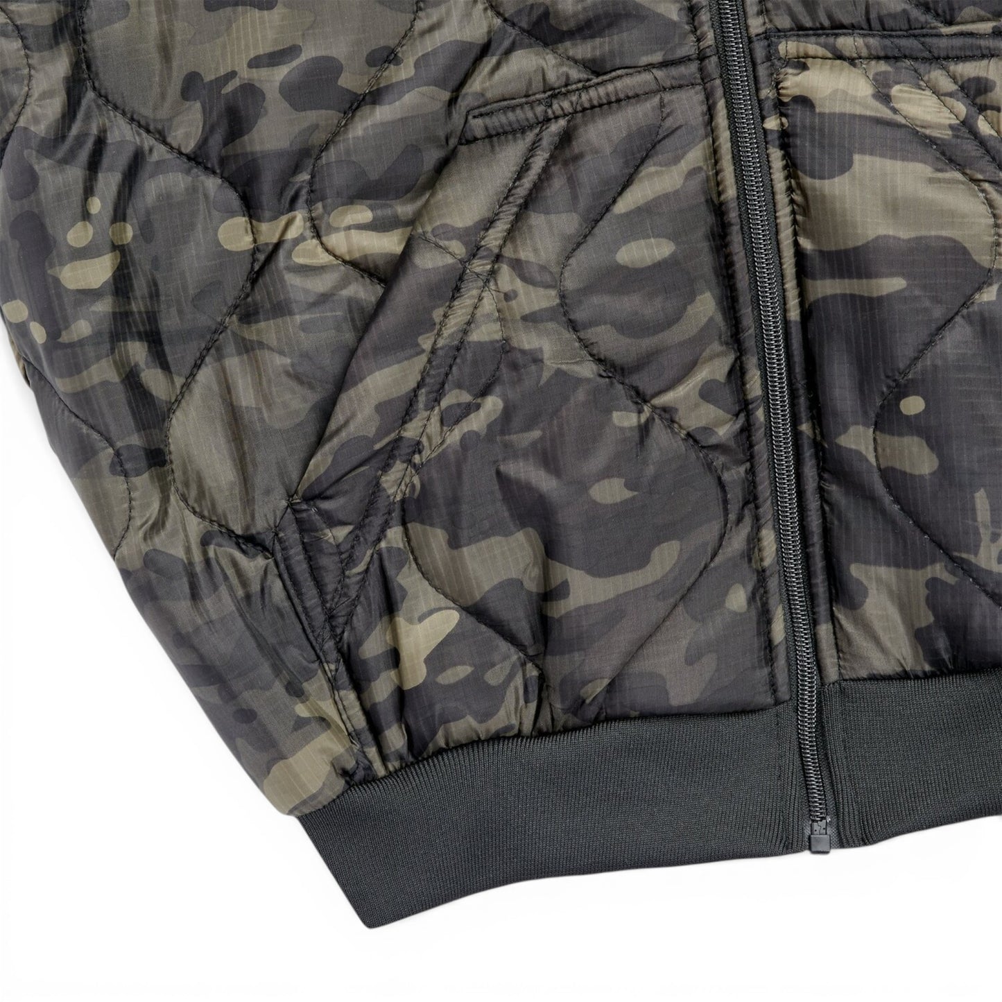BILTWELL WOOBIE ZIP HOODIE ARMY GREEN