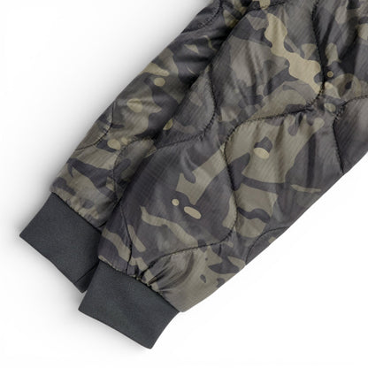 BILTWELL WOOBIE ZIP HOODIE ARMY GREEN