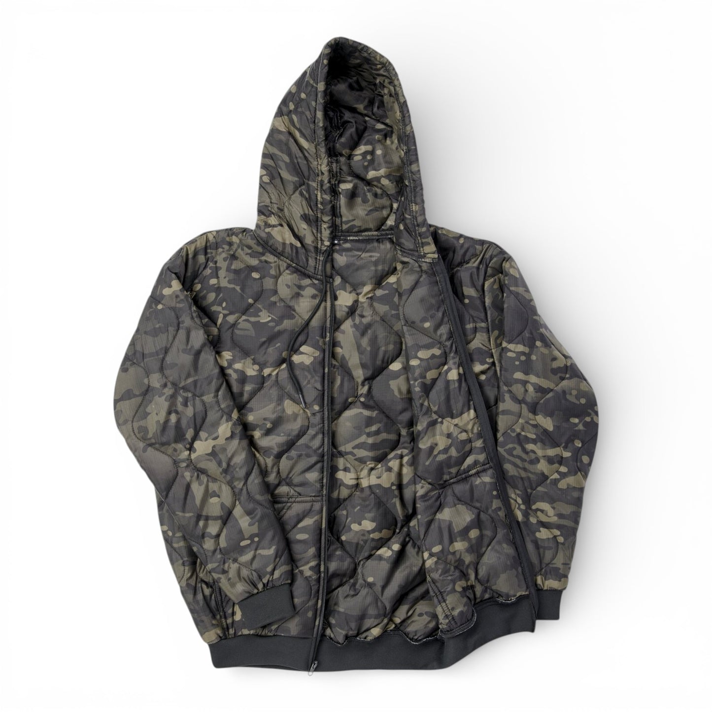BILTWELL WOOBIE ZIP HOODIE ARMY GREEN
