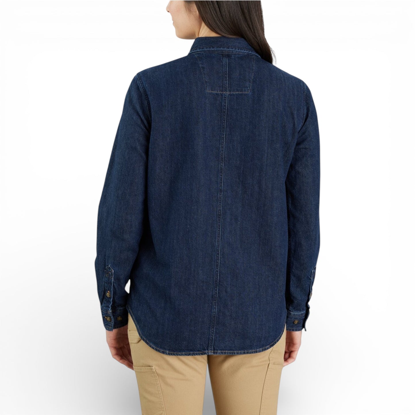 CARHARTT MIDWEIGHT FEMALE DENIM SHIRT