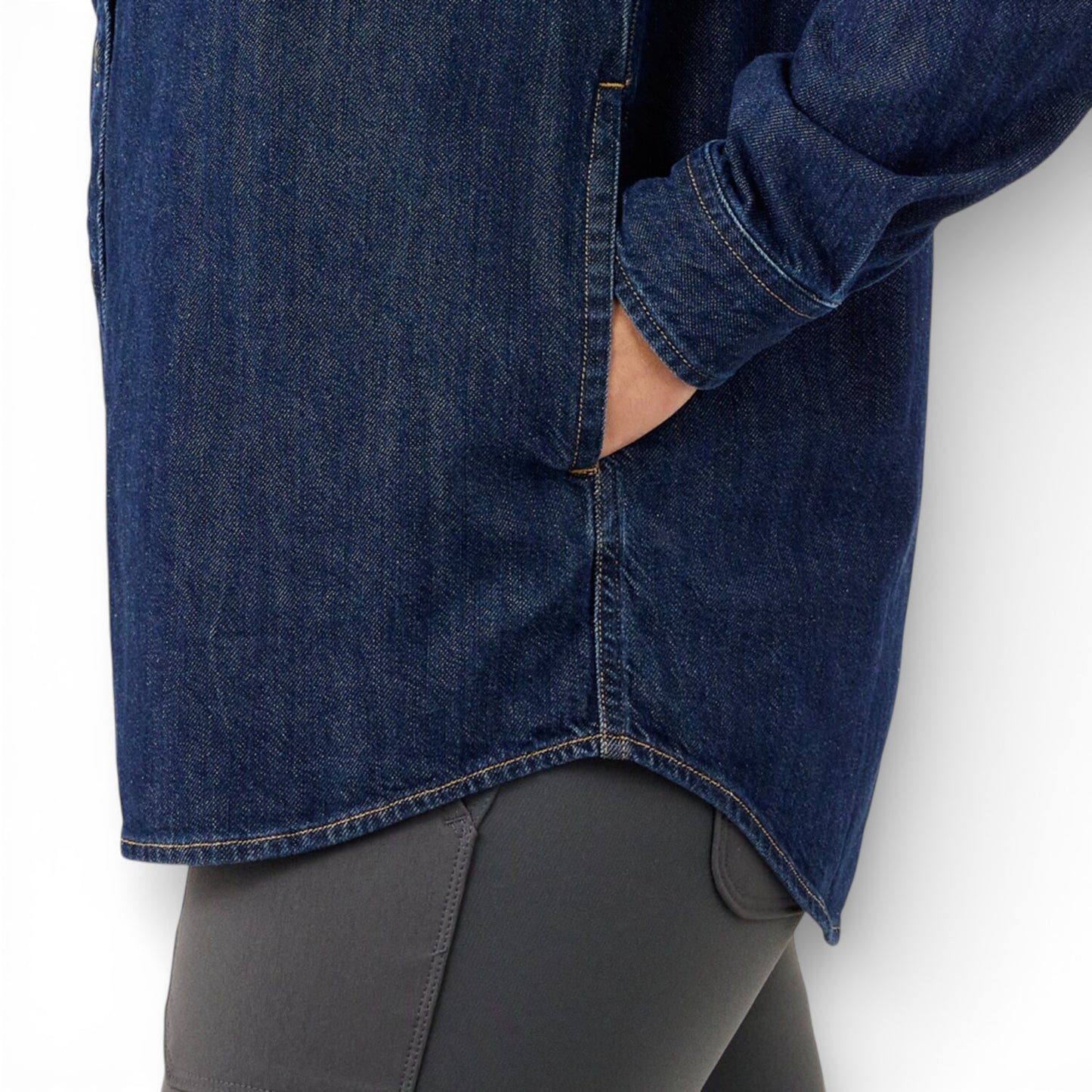 CARHARTT MIDWEIGHT FEMALE DENIM SHIRT