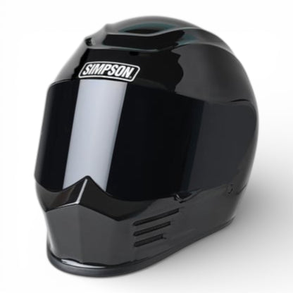 SIMPSON SPEED HELMET BLACK METAL