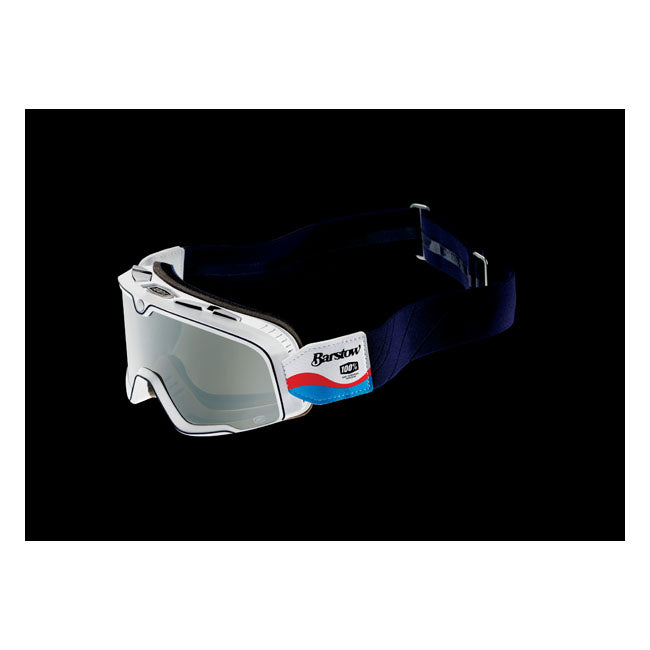 100% BARSTOW GOGGLE LUCIEN MIRROR SILVER LENS