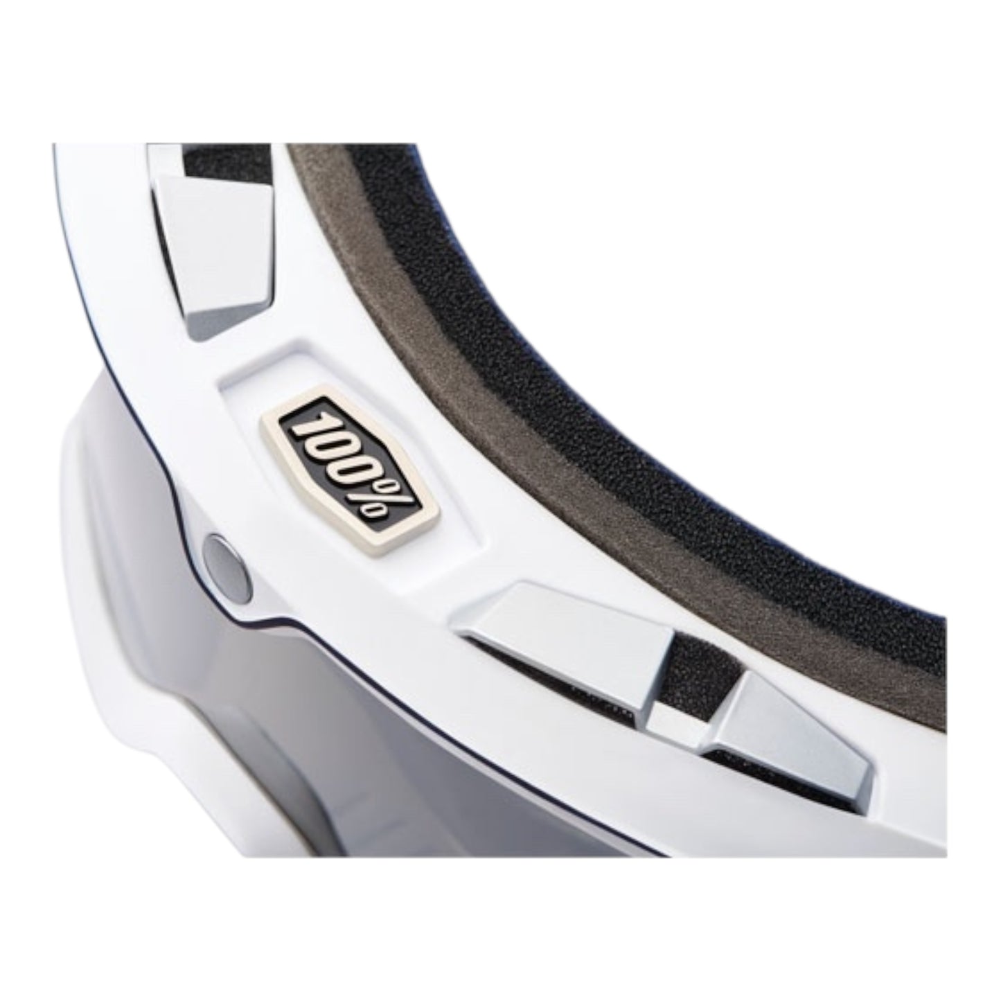 100% BARSTOW GOGGLE LUCIEN MIRROR SILVER LENS