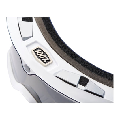 100% BARSTOW GOGGLE LUCIEN MIRROR SILVER LENS