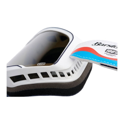 100% BARSTOW GOGGLE LUCIEN MIRROR SILVER LENS