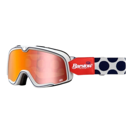 100% BARSTOW GOGGLE HAYWORTH MIRROR RED LENS