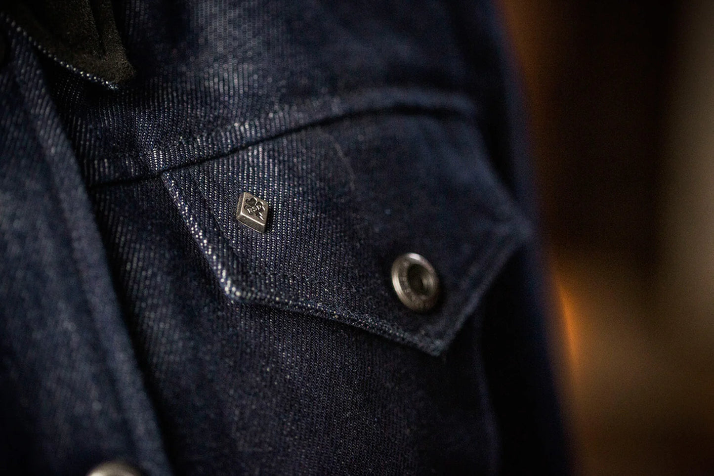 ROLAND SANDS REDONDO 74 FEMALE JACKET INDIGO