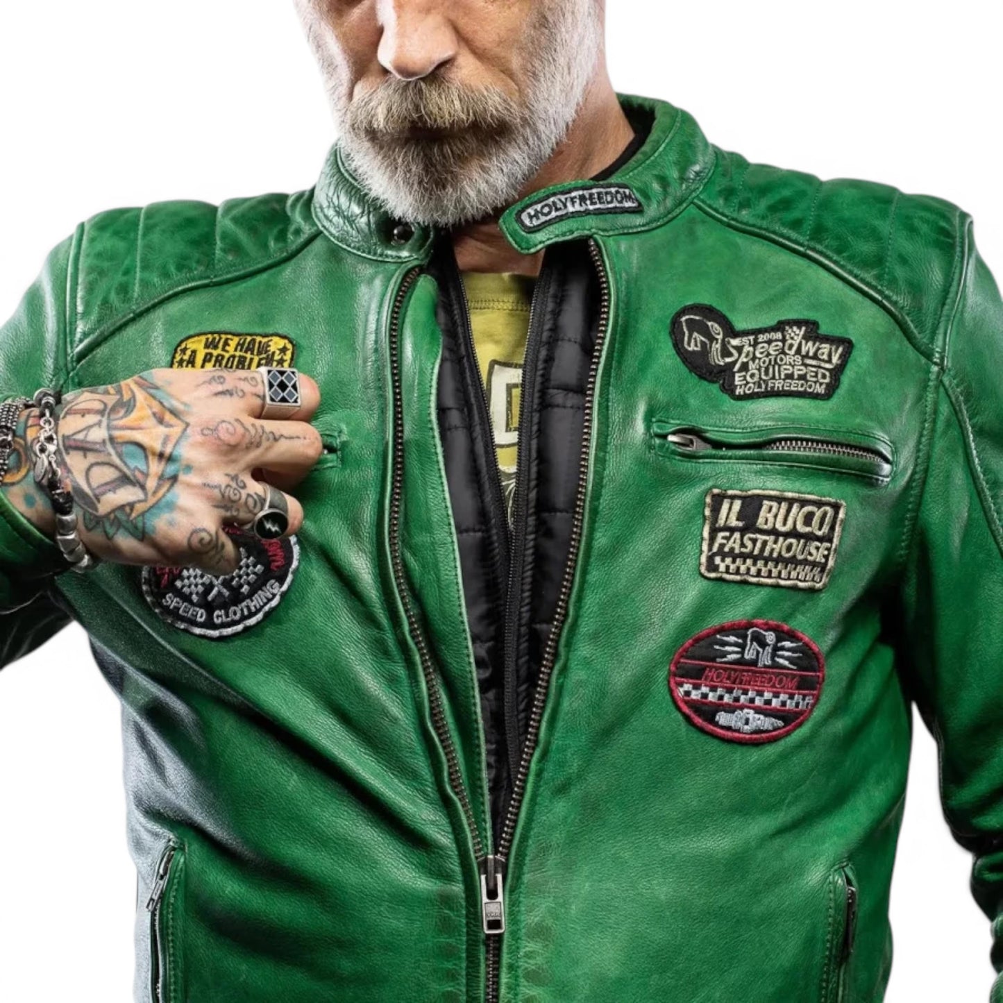 HOLYFREEDOM JACKET ZERO GREEN EVOLUTION