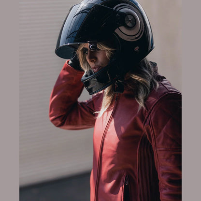 ROLAND SANDS MAYWOOD FEMALE JACKET MARASCHINO