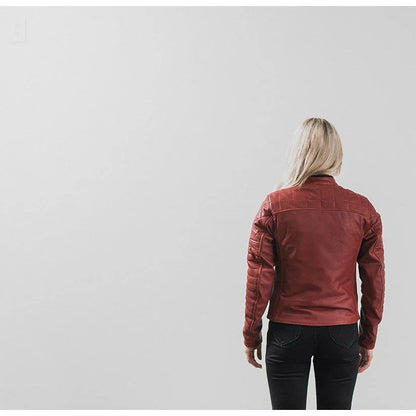 ROLAND SANDS MAYWOOD FEMALE JACKET MARASCHINO